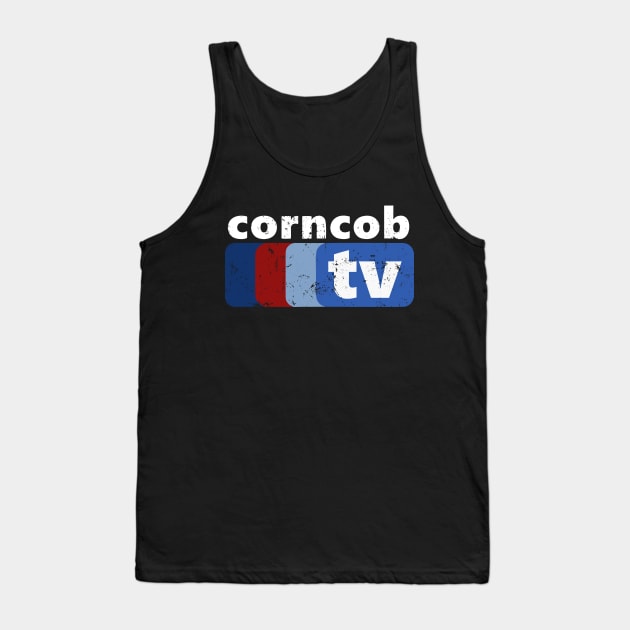 Corncob TV Tank Top by Pikan The Wood Art